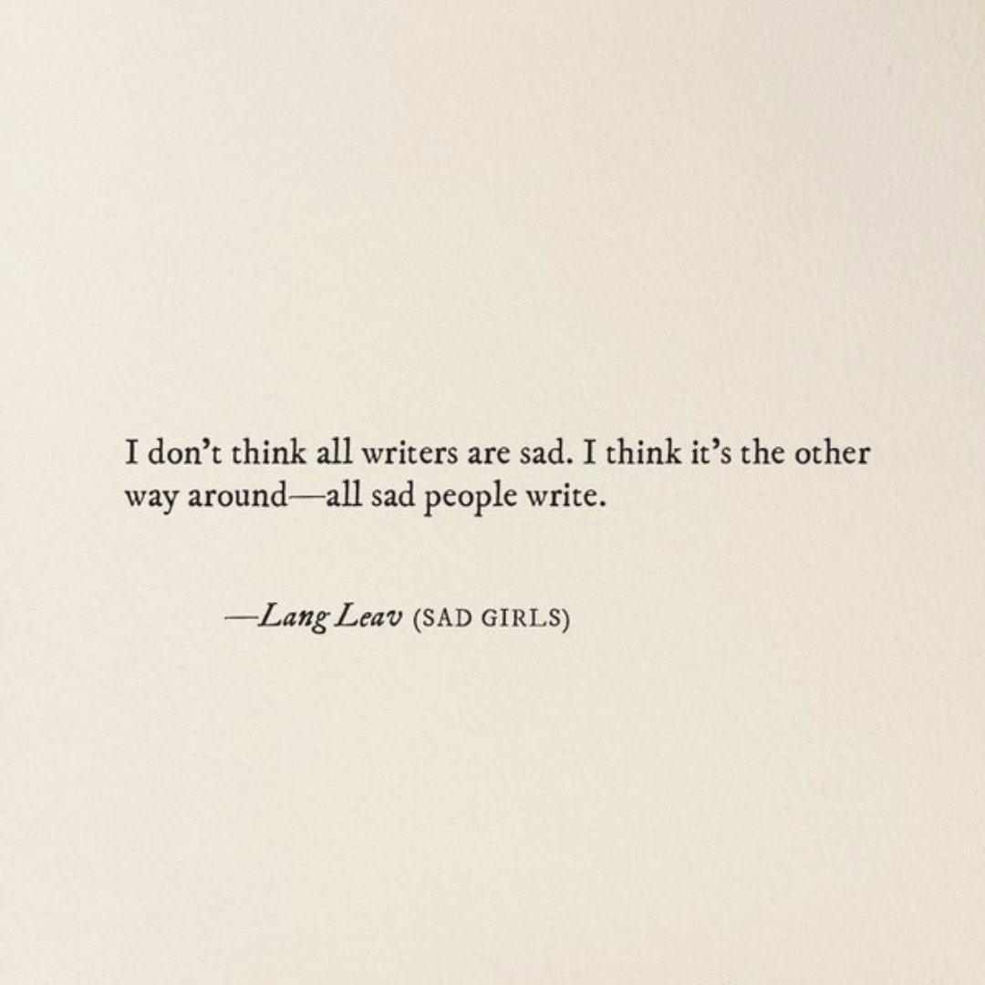 Sad Girls by Lang Leav, Books, Books on Carousell