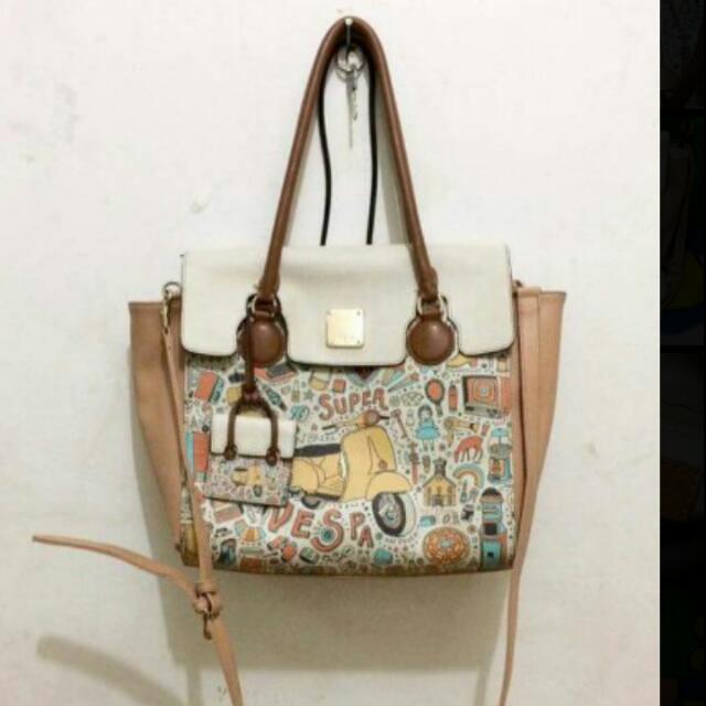 BRERA Two Way Bag, Women's Fashion, Bags & Wallets, Tote Bags on Carousell