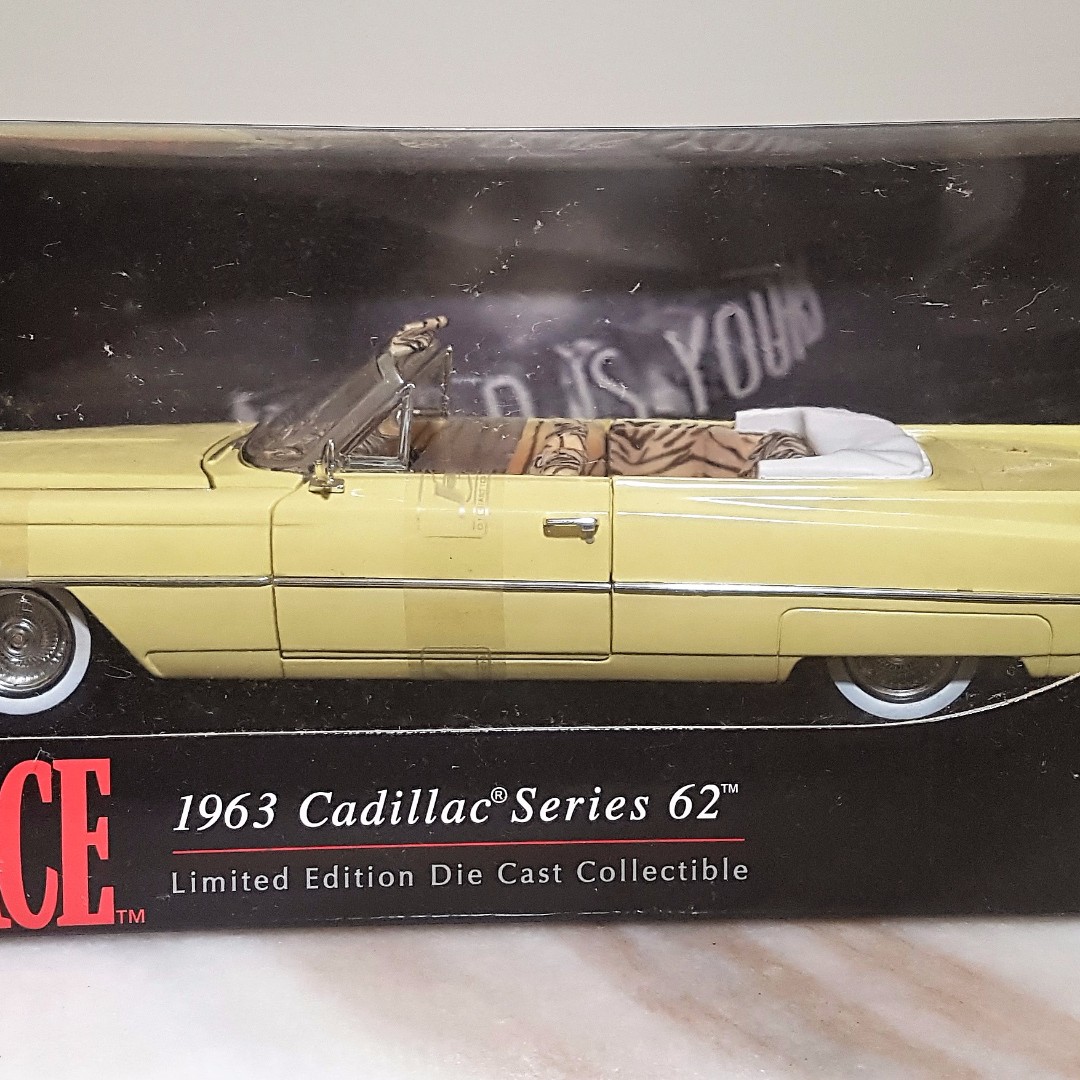 scarface 1963 cadillac series 62 limited edition diecast collectible