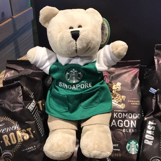 Singapore Merlion Starbucks Bearista Bear, Hobbies & Toys, Toys & Games