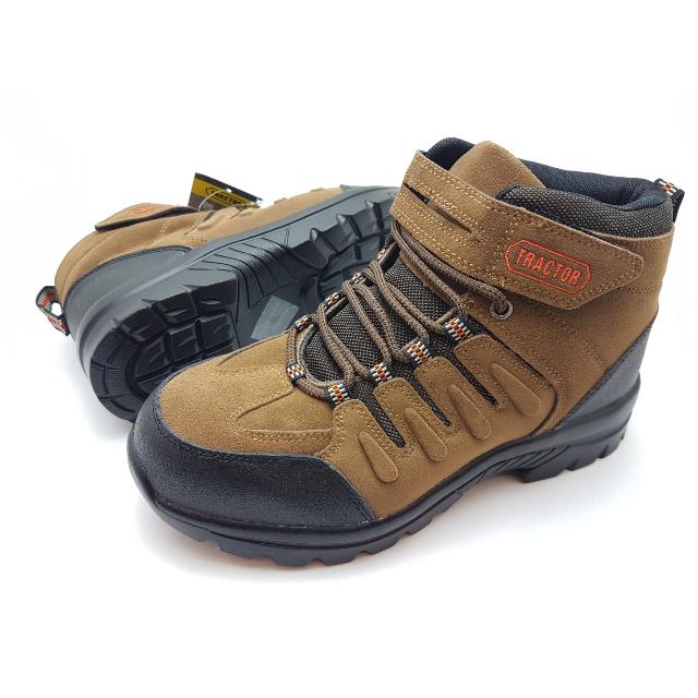 tractor men leather safety boots shoes 