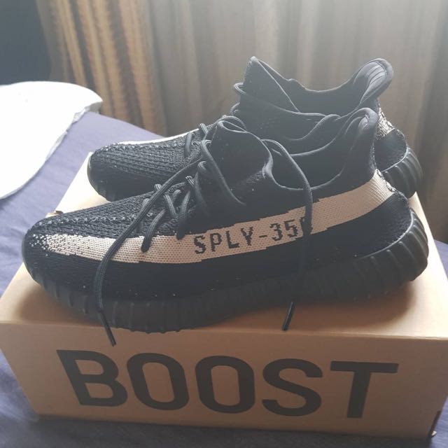 yeezy sply 35 black white