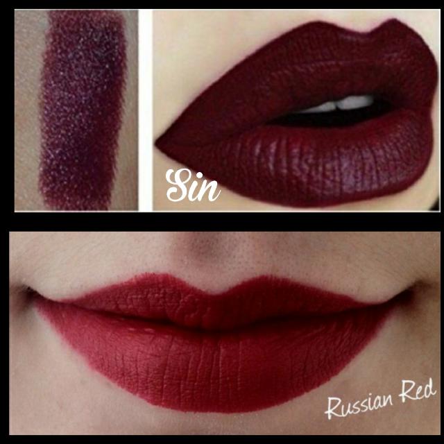 mac cosmetics russian red