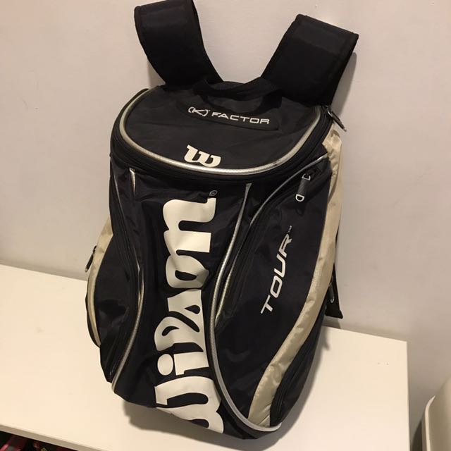 wilson k factor tennis bag