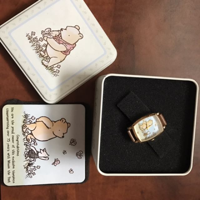 Winnie The Pooh 75th Anniversary Watch, Women's Fashion
