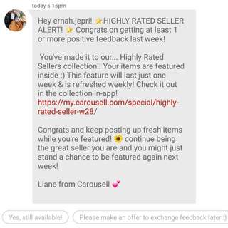 Promoted Highly Rated Seller