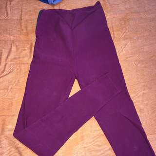 celana 100% cotton highwaist