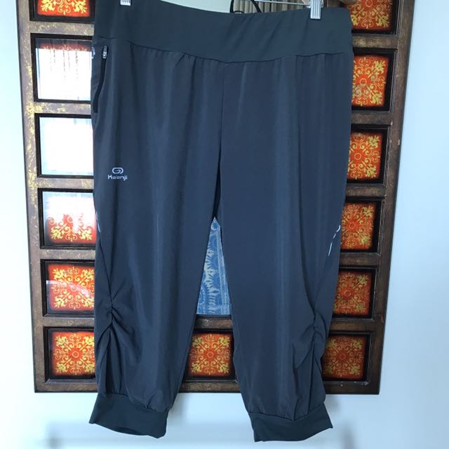 As New Ladies 3 4 Lightweight Exercise Pants Plus Size Uk 18 20