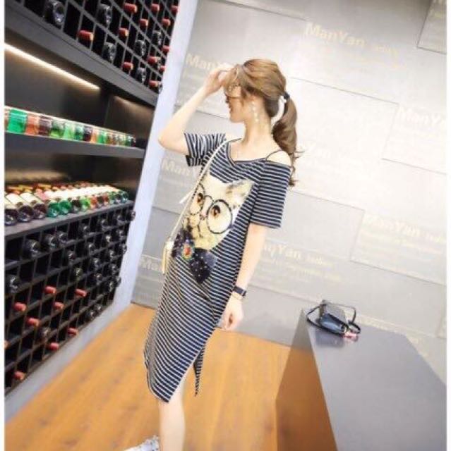 Cat face dress hot sale