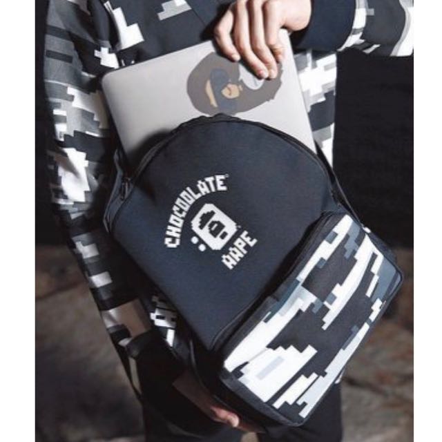 Aape x chocoolate backpack clearance
