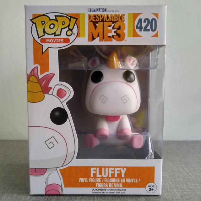 fluffy funko pop flocked