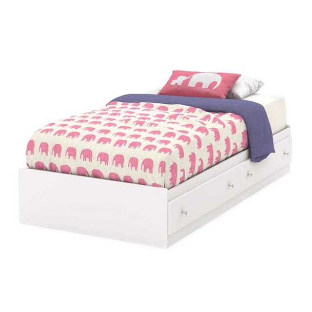 Dipan Laci Tempat Tidur Laci Minimalis 100x200cm Ranjang Laci