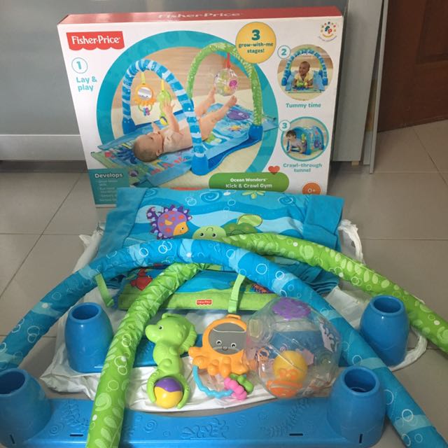 fisher price kick and crawl gym