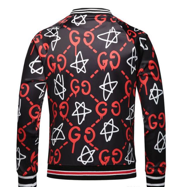 Gucci Ghost Star Bomber Leather Jacket 2017 Collection 1 1 Highest