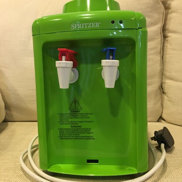 spritzer water dispenser hot and cold