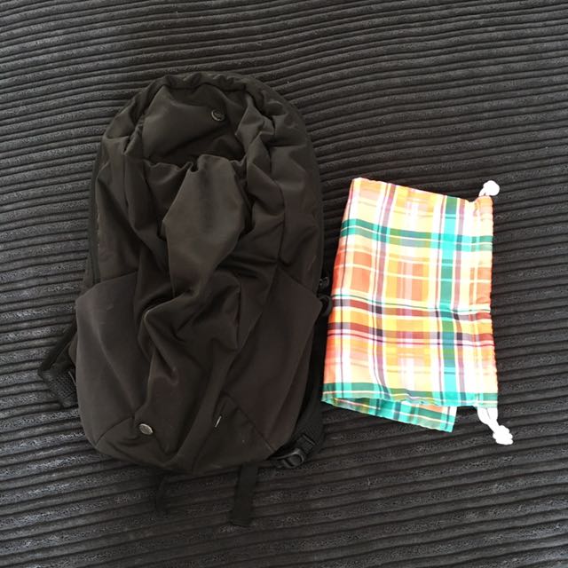 Lululemon Run From Work Backpack Men s Fashion Activewear on Carousell