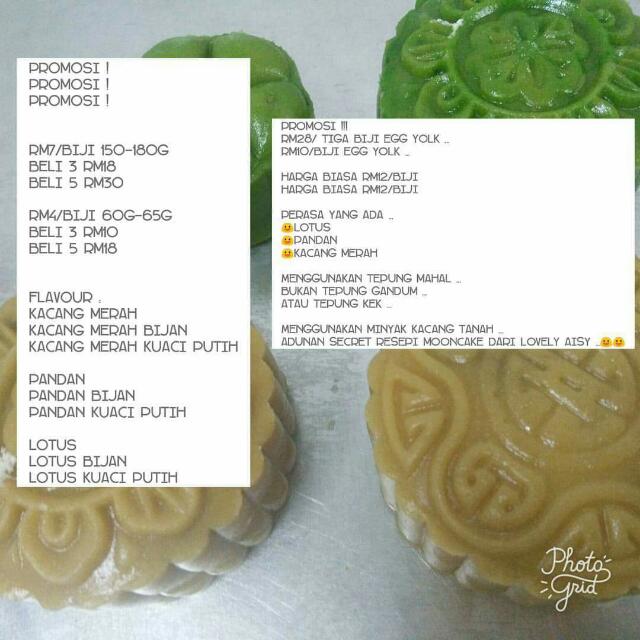 Mooncake Versi Cina Halal