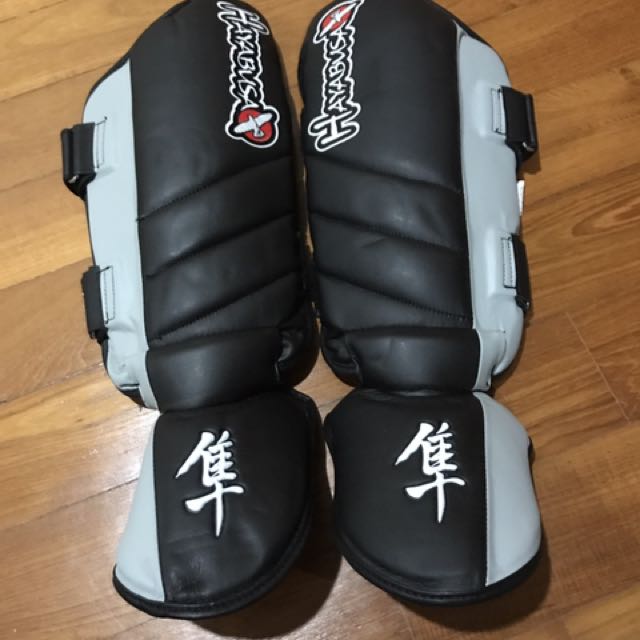 Hayabusa Muay Thai Shin Guards, Sports Equipment, Sports & Games