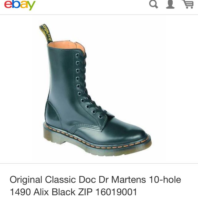 Dr martens alix black on sale