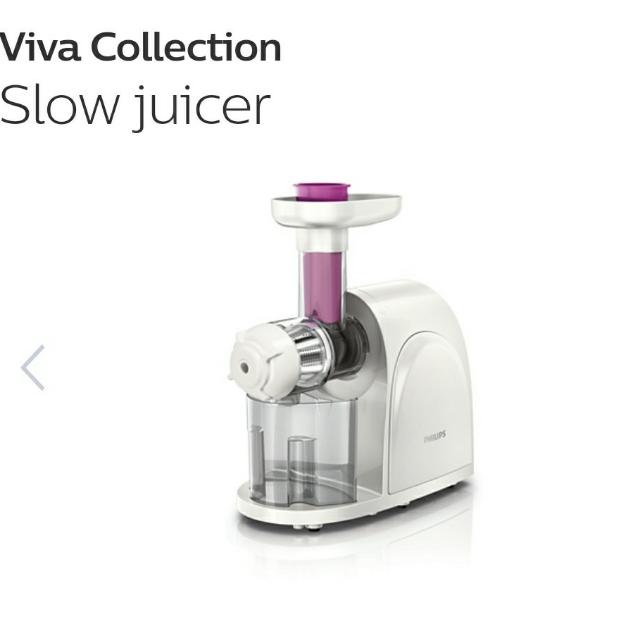 Philips Slow Juicer Viva Collection, TV & Home Appliances, Kitchen