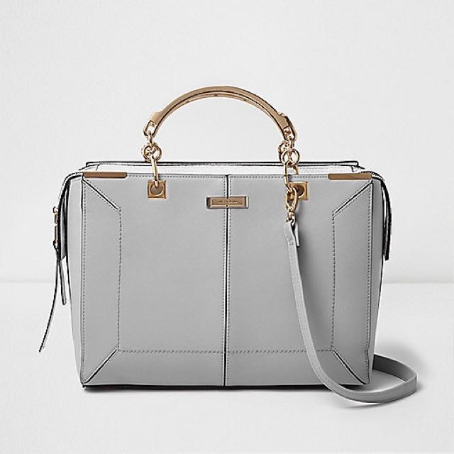 River island hotsell blue tote bag