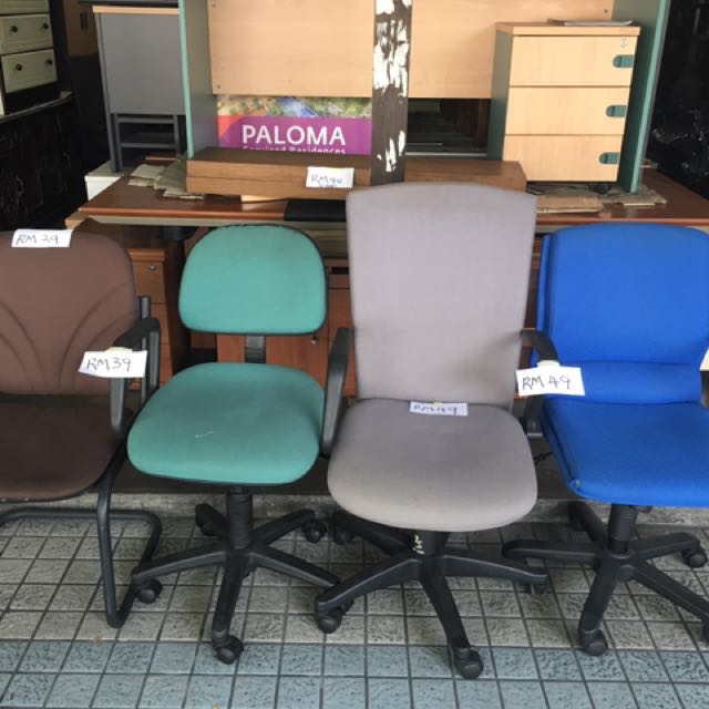 Second Hand Office Chair Home Furniture Furniture On Carousell