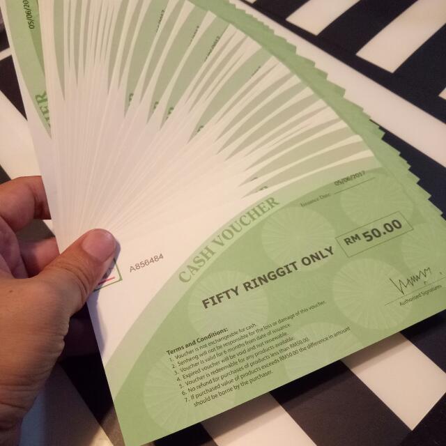 Seng Heng Voucher Worth Of Rm 2600 0 Tickets Vouchers Gift Cards Vouchers On Carousell