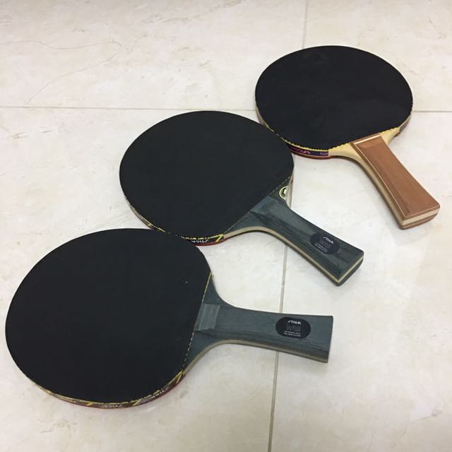 Stiga And Butterfly Table Tennis Rackets, Sports Equipment, Sports