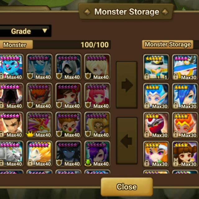 Summoner War Asia Server Lvl40 Account Toys Games Video Gaming Video Games On Carousell But mostly i need dumb enemies! carousell