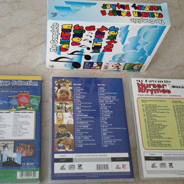 The Complete Children Songs & Nursery Rhymes Original VCD, Babies