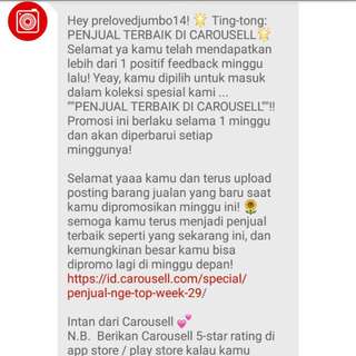 Thankyou Carousell