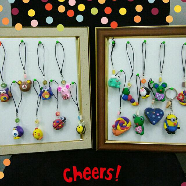 Air dry clay discount keychain