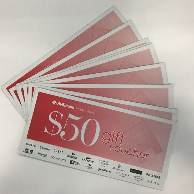 Al Futtaim Retail Asia Gift Vouchers Robinsons Rsh Zara M S Etc Entertainment Gift Cards Vouchers On Carousell
