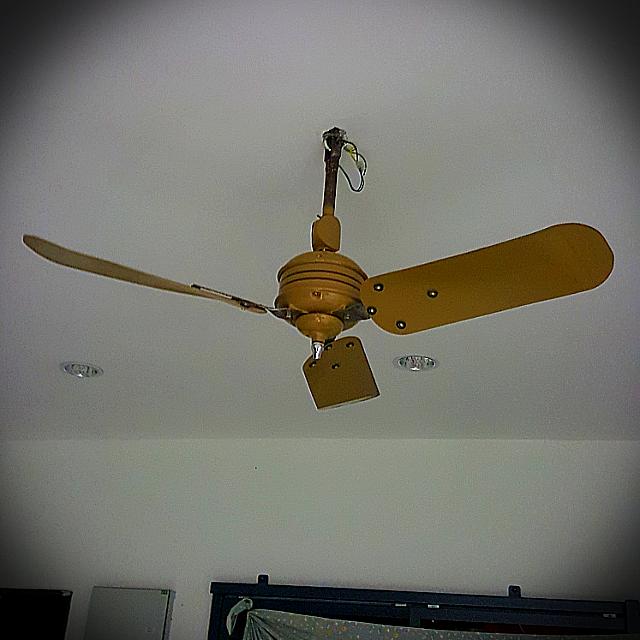 Antique Gec Kingsway Ceiling Fan 1941 England Antiques