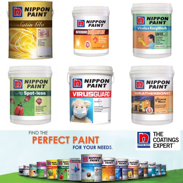  CAT  NIPPON  PAINT  Home Furniture Others on Carousell