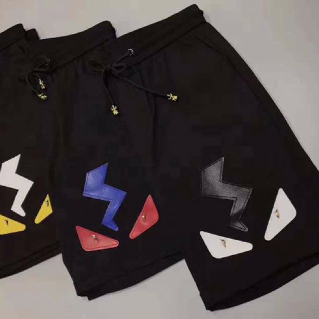 Fendi monster shorts on sale