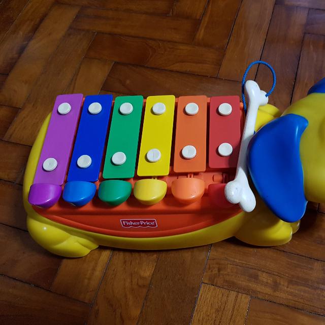 Fisher Price Little Dog Xylophone, Babies Kids, Infant Playtime