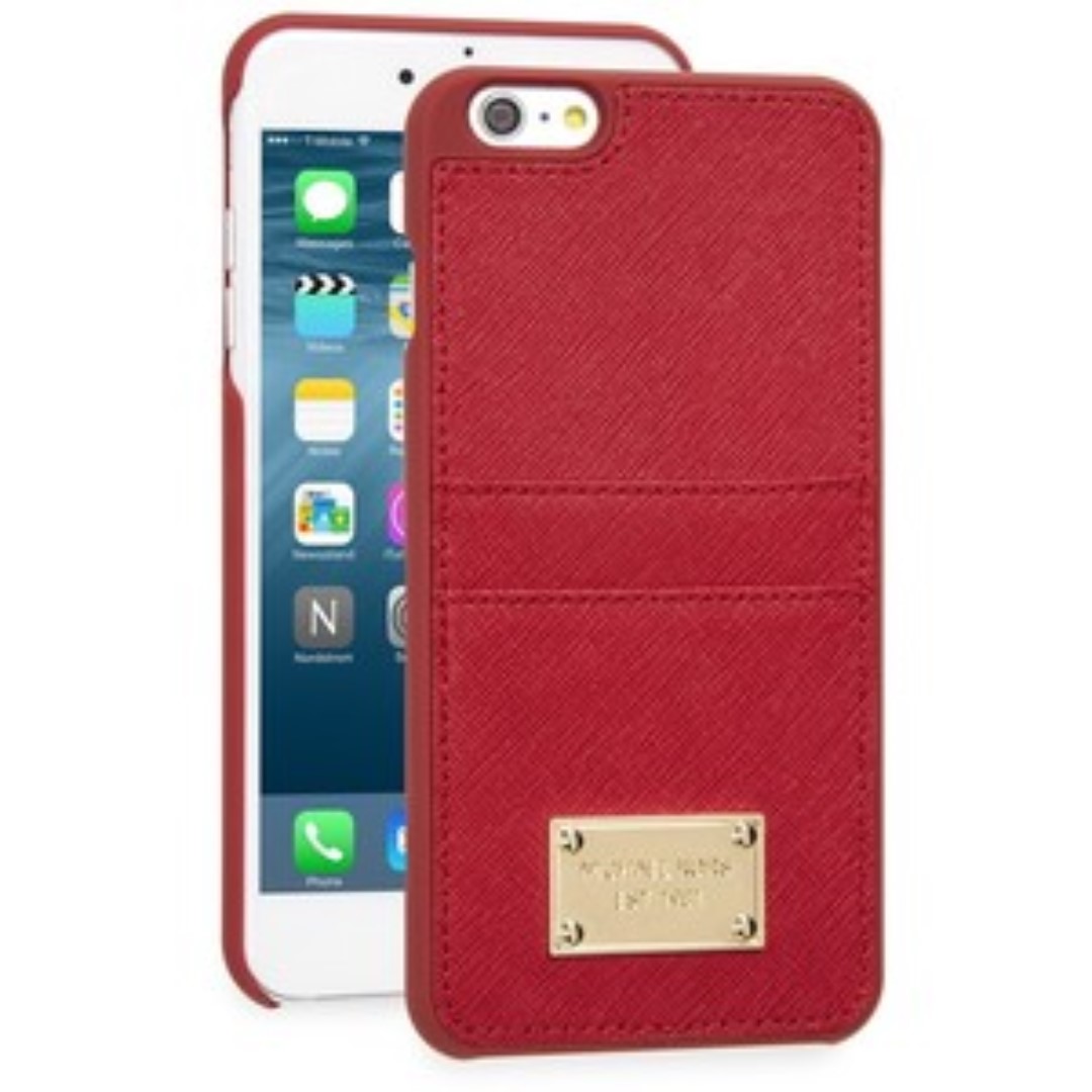 Ballade Kristendom Stranden FS: Brand New Michael Kors Red Saffiano Leather Wrap iPhone 6/6s Snap-on  Case, Mobile Phones & Gadgets, Mobile & Gadget Accessories, Other Mobile &  Gadget Accessories on Carousell