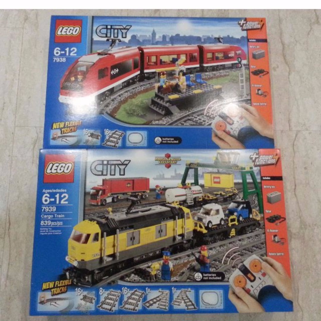 passenger train lego city