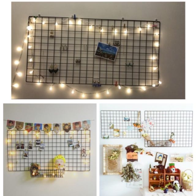 Metal Wire Grid Board Decor, Hobbies & Toys, Stationery & Craft, Craft ...