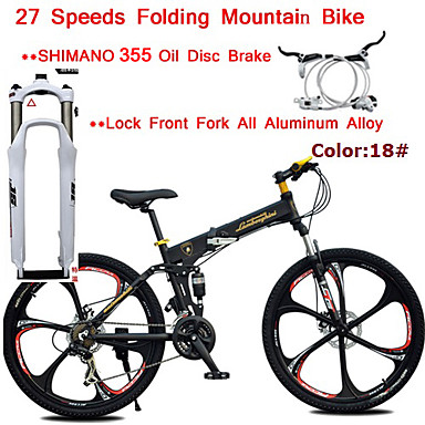 mens folding mountain bike