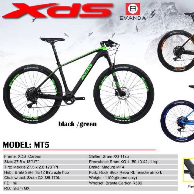 xds carbon frame
