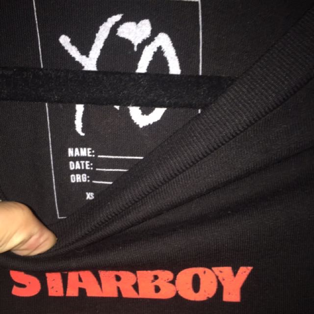 Offical Xo The Weeknd Clothing Men S Fashion Clothes On Carousell