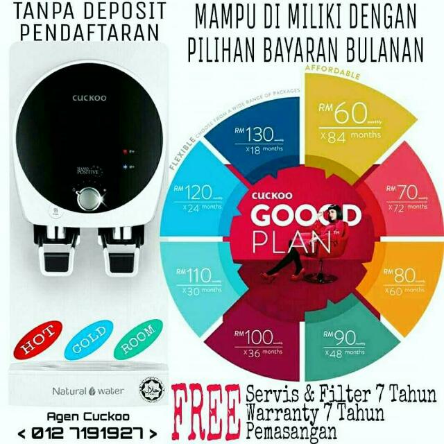 Penapis Air Beralkali Cuckoo Kitchen Appliances On Carousell