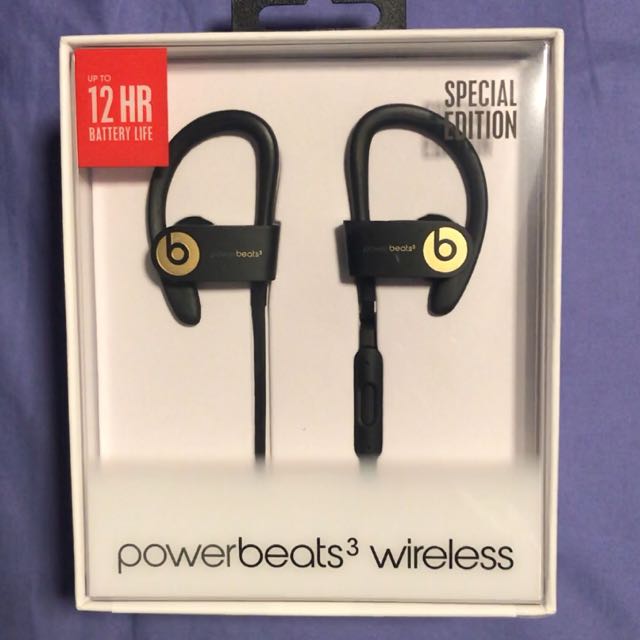 powerbeats3 wireless trophy gold