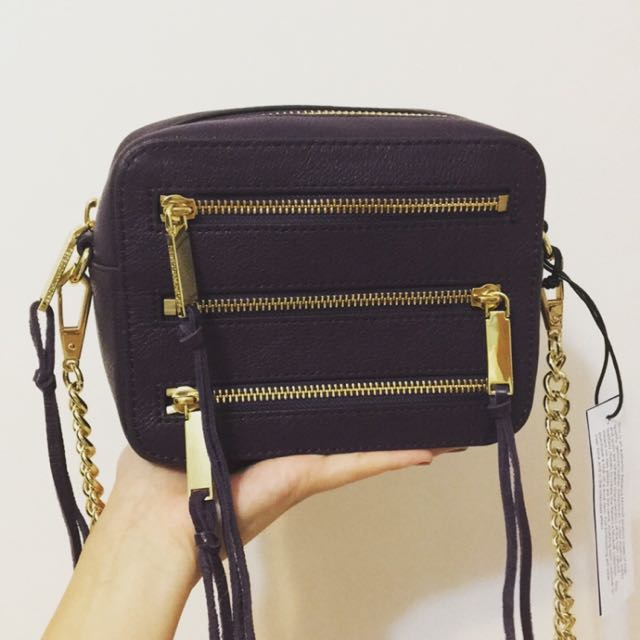 Rebecca minkoff 4 deals zip moto camera bag