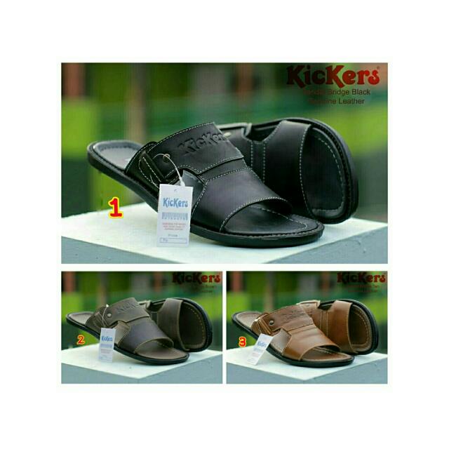 Sandal Sendal Kickers Pria Terbaru 2017 Murah Branded Trend Fesyen Pria Sepatu Sandal Di Carousell