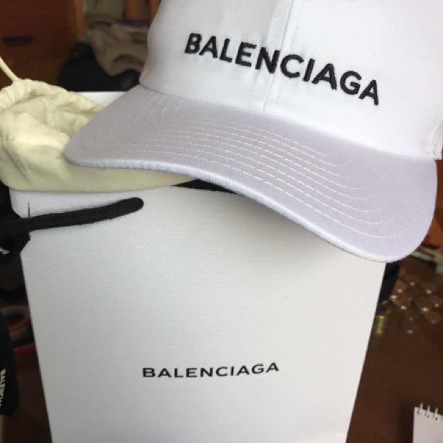 balenciaga cap white price