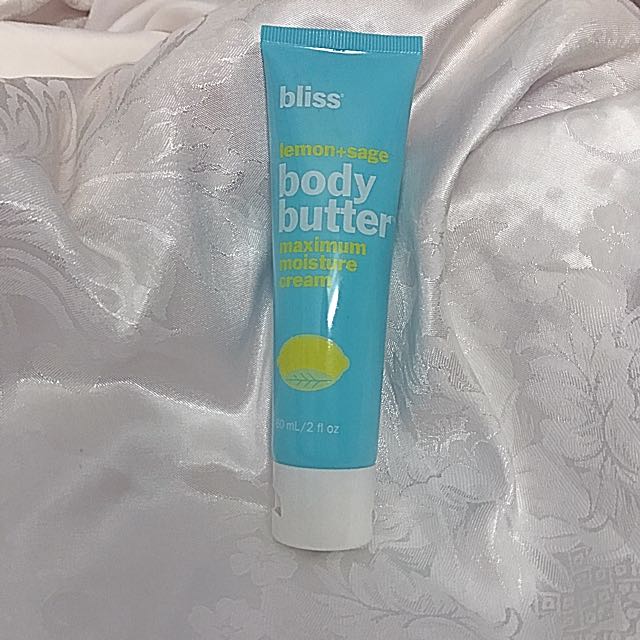 Yaya Parlaklık sakla  Bliss Lemon + Sage Body Butter Maximum Moisture Cream, Beauty & Personal  Care, Bath & Body, Body Care on Carousell