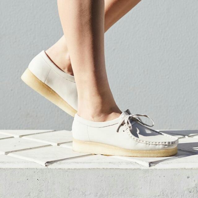 clarks off white